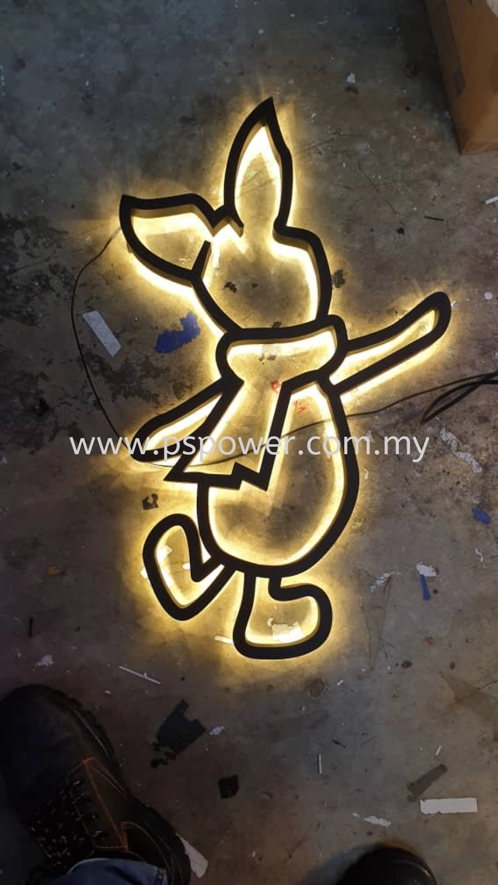Neon LED Cartoon As Decoration Selangor, Malaysia, Kuala Lumpur (KL ...