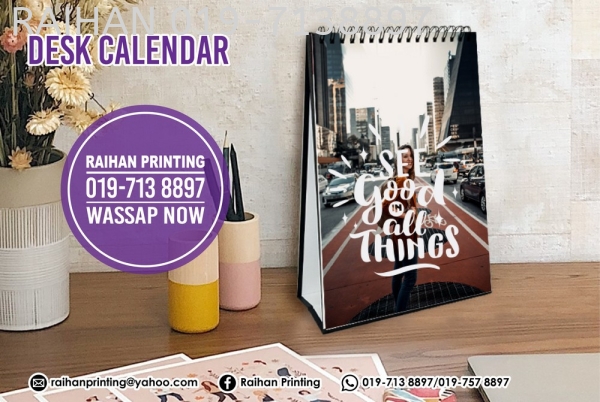 Desk Calendar Desk Calendar Calendar Melaka, Malaysia, Bukit Katil Printing, Services | Raihan Printing