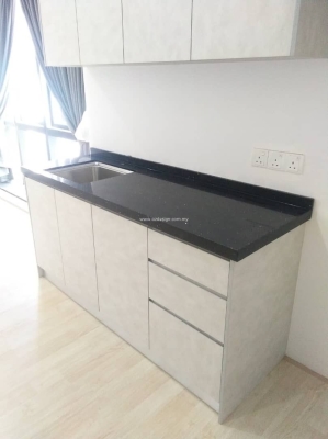 Contoh Reka Bentuk Kabinet Dapur & Ubah Suai Selesai Di RENO AURORA  Bukit Jalil