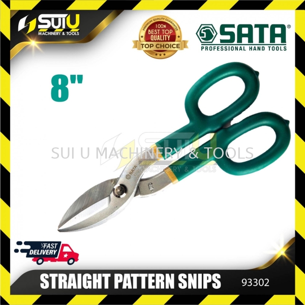 SATA 93302 Tinner's Snips 8inch Pliers , Crimping Tool , Snips , Cutter , File Hand Tool Kuala Lumpur (KL), Malaysia, Selangor, Setapak Supplier, Suppliers, Supply, Supplies | Sui U Machinery & Tools (M) Sdn Bhd