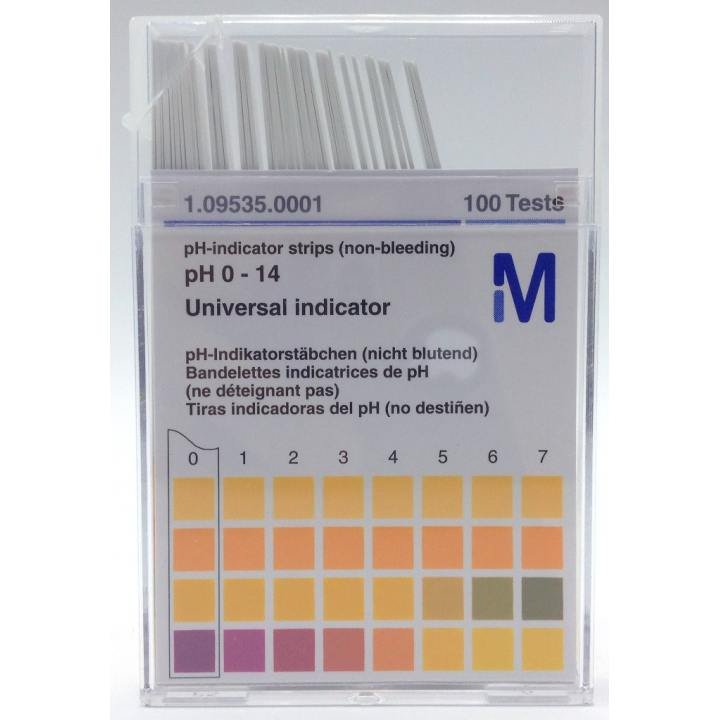 MColorPhast PH Paper 0-14 Universal Indicator 100's