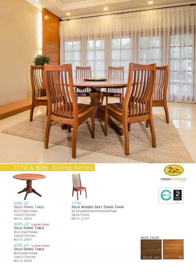 777W & 808S - Dining series