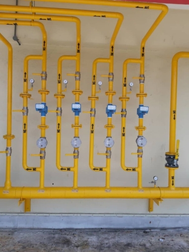 EPCC for Natural Gas Piping and Header with Gas Equipment