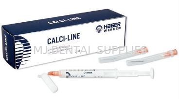 CALCI-LINE READY FOR USE CALCIUM HYDROXIDE PASTE (45%) HAGER & WERKEN Root Canal Treatment/Endo Dentistry Material Selangor, Malaysia, Kuala Lumpur (KL), Shah Alam Supplier, Distributor, Supply, Supplies | MJ Dental Supplies