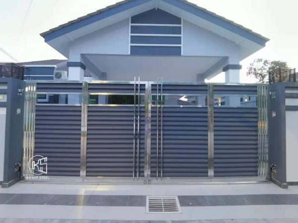 Folding Gate Taman Bukit Katil Damai, Melaka Central Malacca Malacca Main Gate  Johor Bahru (JB), Malaysia, Selangor, Kuala Lumpur (KL) Supplier, Suppliers, Supply, Supplies | Knight Services Enterprise Sdn Bhd