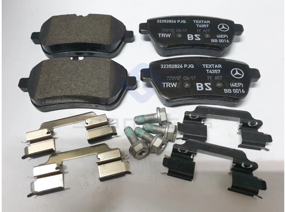 Mercedes-Benz S-Class W222, S-Coupe C217 - Rear Brake Pad Set (Original MB) 