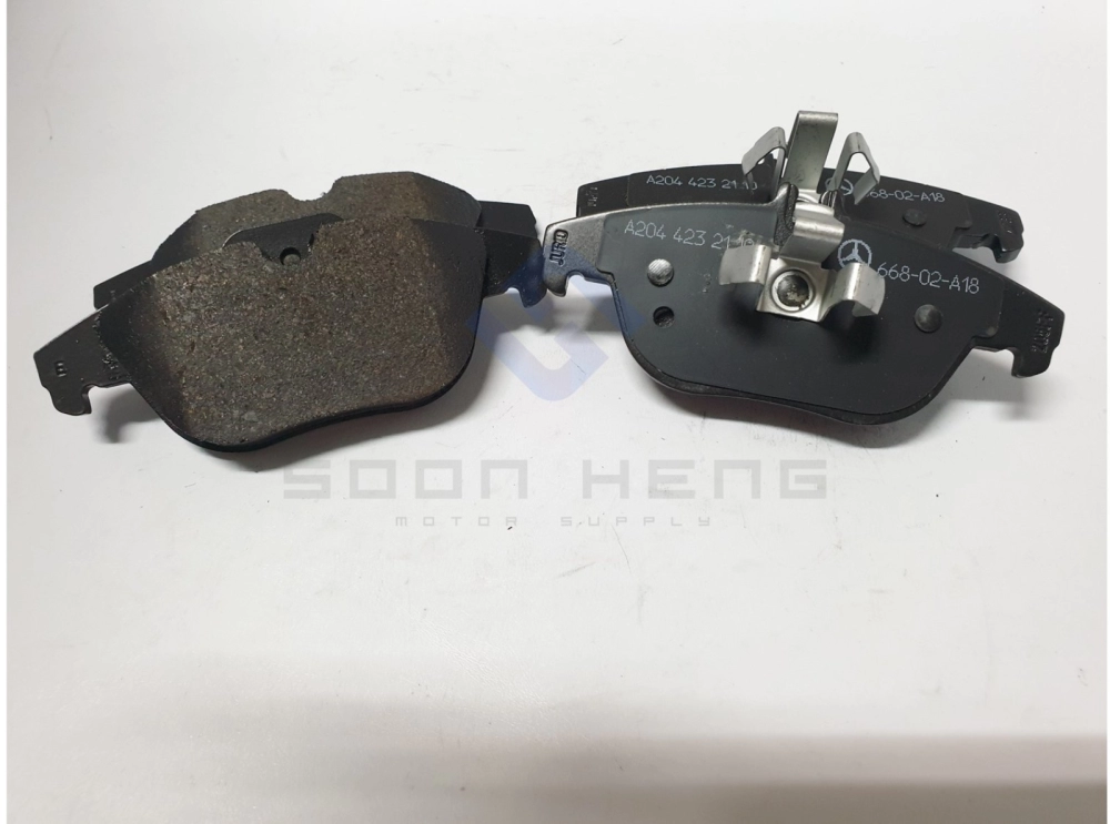 Mercedes-Benz W204 and E-Class Coupe C207 - Rear Brake Pad Set (Original MB) 