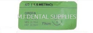 NYLON (NON-ABSORBABLE) SUTURE, SIZE 3/0, 4/0, 5/0 Suture (Non-Absorbable) Dentistry Material Selangor, Malaysia, Kuala Lumpur (KL), Shah Alam Supplier, Distributor, Supply, Supplies | MJ Dental Supplies