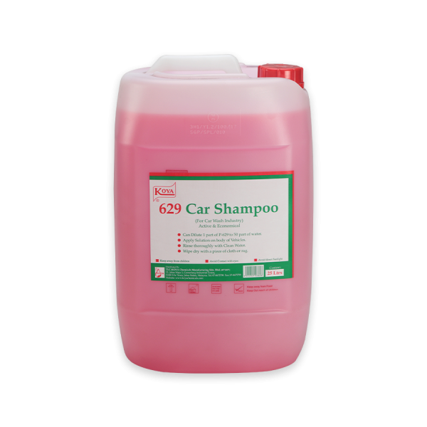 P-629 Car Shampoo  Car Care Malaysia, Johor Bahru (JB), Ulu Tiram Supplier, Manufacturer, Supply, Supplies | TLC-KOYA CHEMICALS MANUFACTURING SDN BHD