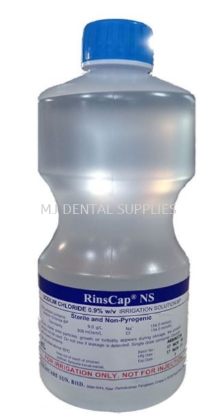 NORMAL SALINE 1LITER, AIN MEDICARE Root Canal Treatment/Endo Dentistry Material Selangor, Malaysia, Kuala Lumpur (KL), Shah Alam Supplier, Distributor, Supply, Supplies | MJ Dental Supplies