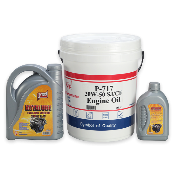 P-717 20W-50 SJ/CF Engine Oil / 引撃润滑油规格 20W-50 SJ/CF Lubricating Malaysia, Johor Bahru (JB), Ulu Tiram Supplier, Manufacturer, Supply, Supplies | TLC-KOYA CHEMICALS MANUFACTURING SDN BHD