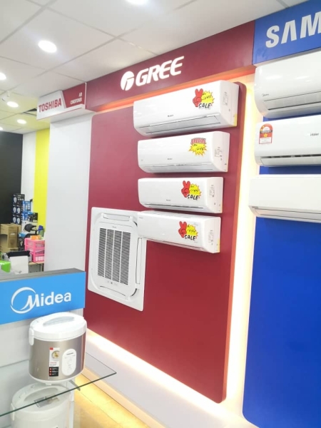 GREE Indoor Aircond Cabinet Indoor Aircond Cabinet Seremban, Nilai, Malaysia, Negeri Sembilan Manufacturer, Supplier, Supply, Supplies | A Class Neon Sign Sdn Bhd