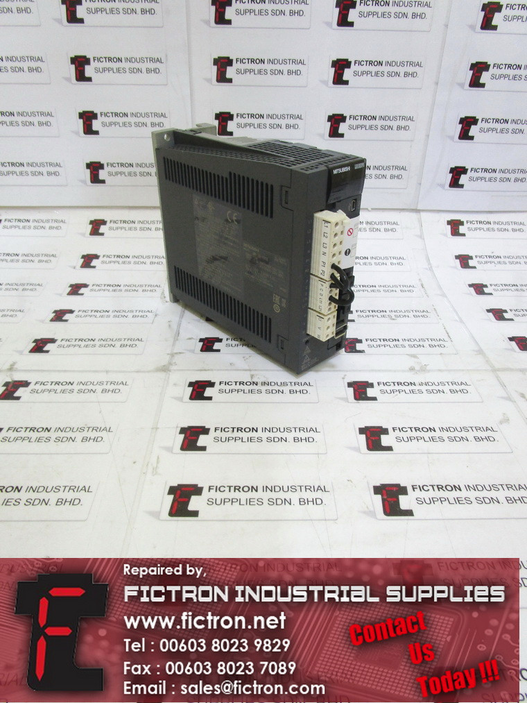 MR-J3-100B MRJ3100B MELSERVO MITSUBISHI ELECTRIC AC Servo Amplifier Supply Repair Malaysia Singapore Indonesia USA Thailand