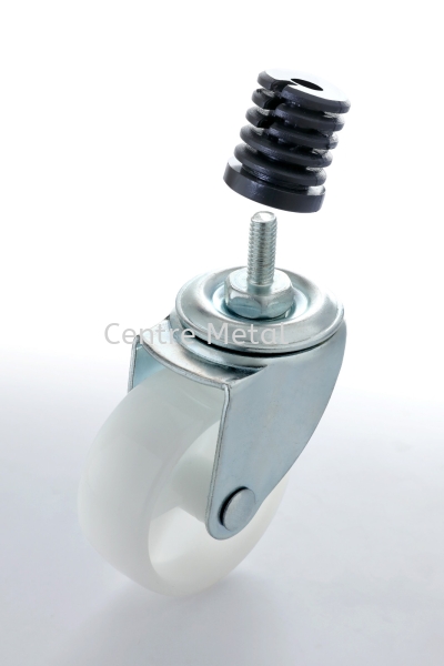 offerbin roller with m6 insert nut stopper write 2 nylon wheel Accessories Penang, Malaysia, Butterworth Supplier, Suppliers, Supply, Supplies | Centre Metal Industrial Sdn Bhd