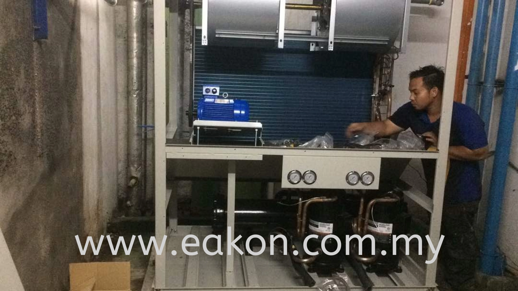 Water Cooled Package Unit (WCPU) Preventive Maintenance and Repair