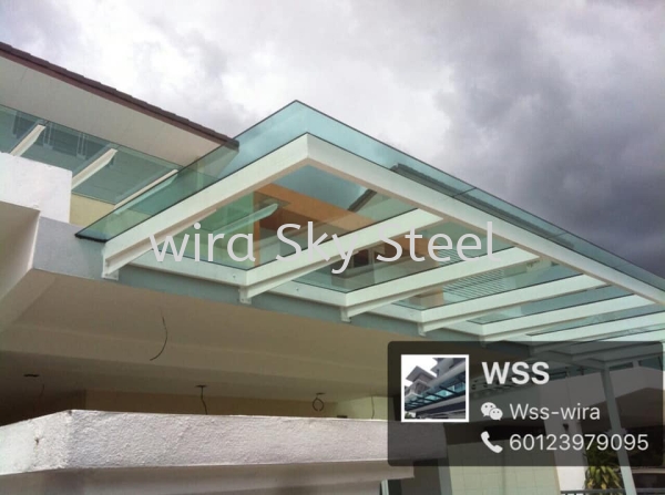 Laminated Glass Roof Roof Glass Roof Canopy Selangor, Malaysia, Kuala Lumpur (KL), Semenyih Supplier, Suppliers, Supply, Supplies | Wira Sky Steel Sdn Bhd