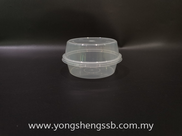 MS225 (500PCS/CTN)  WITH LID (DOME) Container Container / Plastic Cup / Bottle / Bowl / Plate / Tray / Cutleries / PET Johor Bahru (JB), Malaysia, Muar, Skudai Supplier, Wholesaler, Supply | Yong Sheng Supply Sdn Bhd