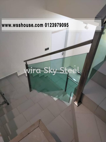 Staircase and Railing Wood Staircase and Railing Staircase Railing Selangor, Malaysia, Kuala Lumpur (KL), Semenyih Supplier, Suppliers, Supply, Supplies | Wira Sky Steel Sdn Bhd