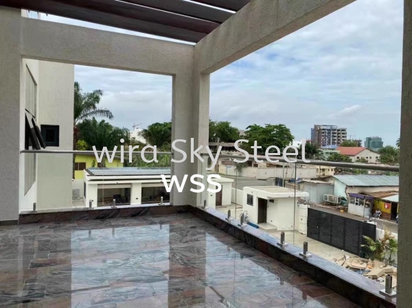 Staircase and Railing Stainless Steel Staircase Glass Staircase and Railing Staircase Railing Selangor, Malaysia, Kuala Lumpur (KL), Semenyih Supplier, Suppliers, Supply, Supplies | Wira Sky Steel Sdn Bhd