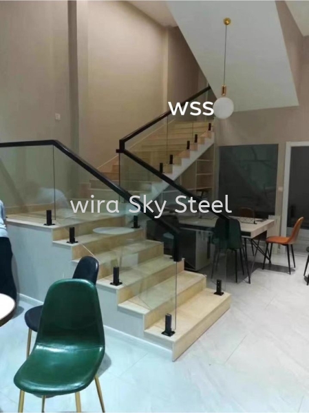 Staircase and Railing Wood Staircase and Railing Staircase Railing Selangor, Malaysia, Kuala Lumpur (KL), Semenyih Supplier, Suppliers, Supply, Supplies | Wira Sky Steel Sdn Bhd