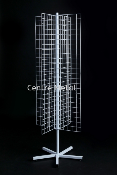 Four Way Netting Stand X Display Rack Penang, Malaysia, Butterworth Supplier, Suppliers, Supply, Supplies | Centre Metal Industrial Sdn Bhd