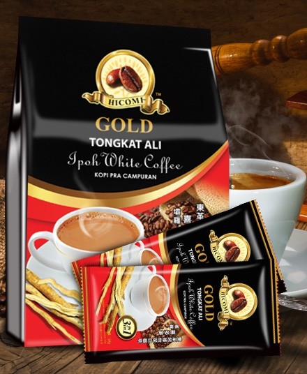 HICOMI TONGKAT ALI 3 IN 1 WHITE COFFEE Hicomi Brand BEVERAGE Malaysia, Perak, Sungai Siput Supplier, Manufacturer, Supply, Supplies | HICOMI INTERNATIONAL SDN BHD