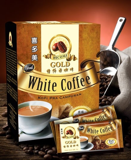 HICOMI GOLD 3 IN 1 WHITE COFFEE Hicomi Brand BEVERAGE Malaysia, Perak, Sungai Siput Supplier, Manufacturer, Supply, Supplies | HICOMI INTERNATIONAL SDN BHD