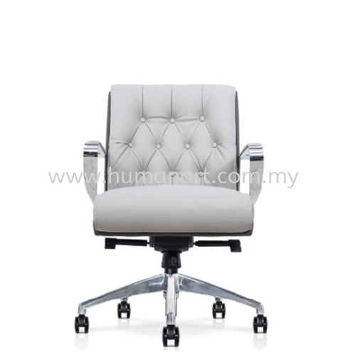 CALEN LOW BACK DIRECTOR CHAIR | LEATHER OFFICE CHAIR SEPANG SELANGOR MALAYSIA