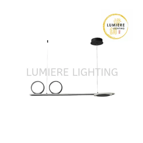 Nordic Black Minimalist Pendant Light 