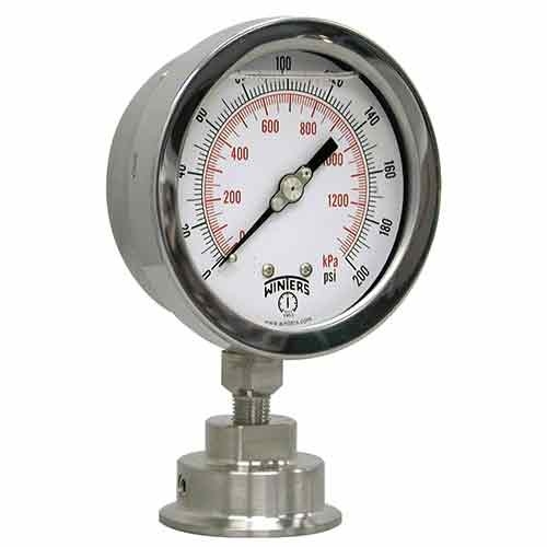 WINTERS PSI INDUSTRIAL SANITARY GAUGE ASSEMBLY SANITARY GAUGES PRESSURE GAUGES Winters Instruments Malaysia, Penang, Butterworth Supplier, Suppliers, Supply, Supplies | TECH IMPRO AUTOMATION SOLUTION SDN BHD