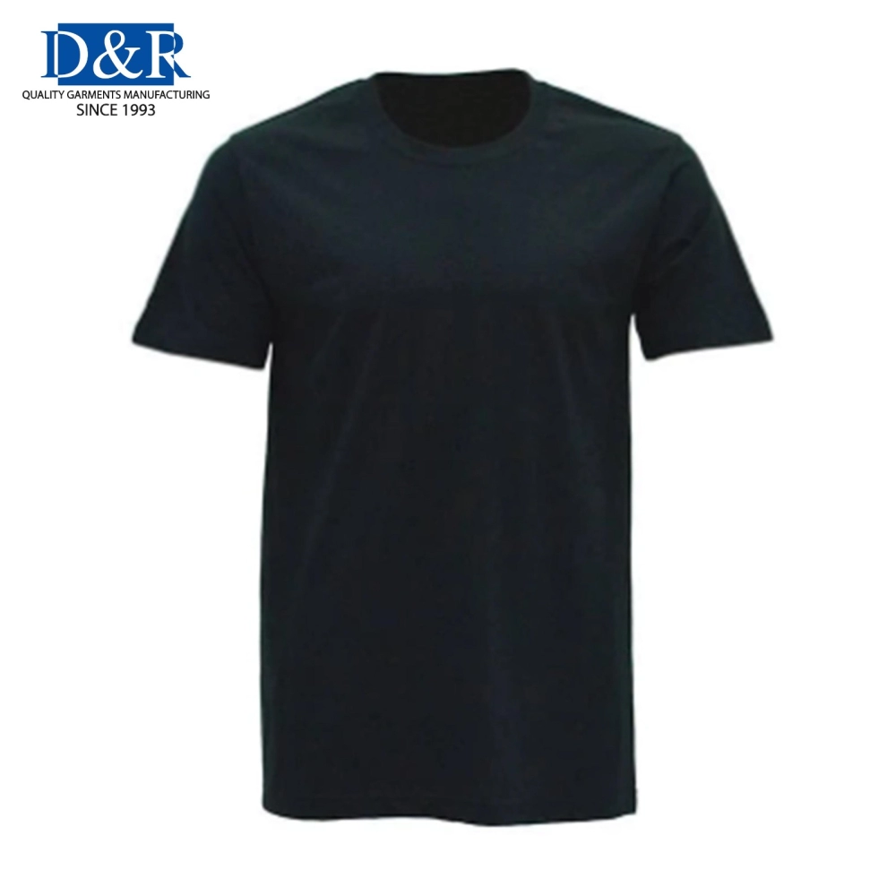 Round Neck T-shirt 100% Cotton fabric Custom made Premium Cotton Quality