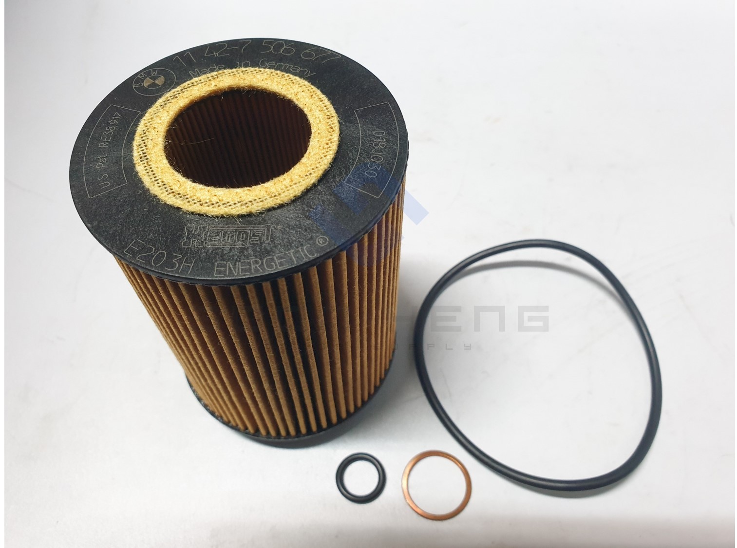 BMW E60, E63, E65, E66, E67 and E53 with Engine N62 (3.6L/ 4.4L/ 4.8L Displacement) - Oil Filter (Original BMW)
