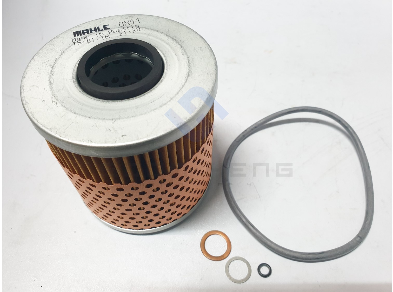 BMW E30, E36 and E34 with Engine M40/ M43 (1.6L/ 1.8L Displacement) - Oil Filter (MAHLE)