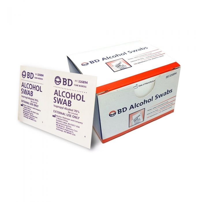 BD Alcohol Swab 100 Swab