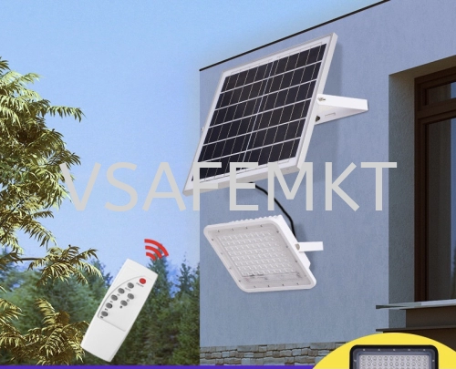 100W-300W Solar Light Flood Light Bright Outdoor Remote Control Solar LED Panel Sensor Solar Light Outdoor Lighting Lamp