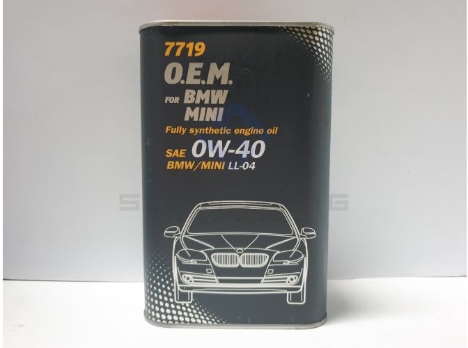 MANNOL O.E.M for BMW/ MINI Fully-Synthetic Engine Oil 0W-40