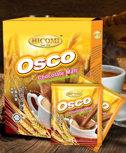 HICOMI OSCO CHOCOLATE MALT Hicomi Brand BEVERAGE Malaysia, Perak, Sungai Siput Supplier, Manufacturer, Supply, Supplies | HICOMI INTERNATIONAL SDN BHD