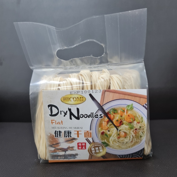 FLAT DRY NOODLES NOODLES Malaysia, Perak, Sungai Siput Supplier, Manufacturer, Supply, Supplies | HICOMI INTERNATIONAL SDN BHD