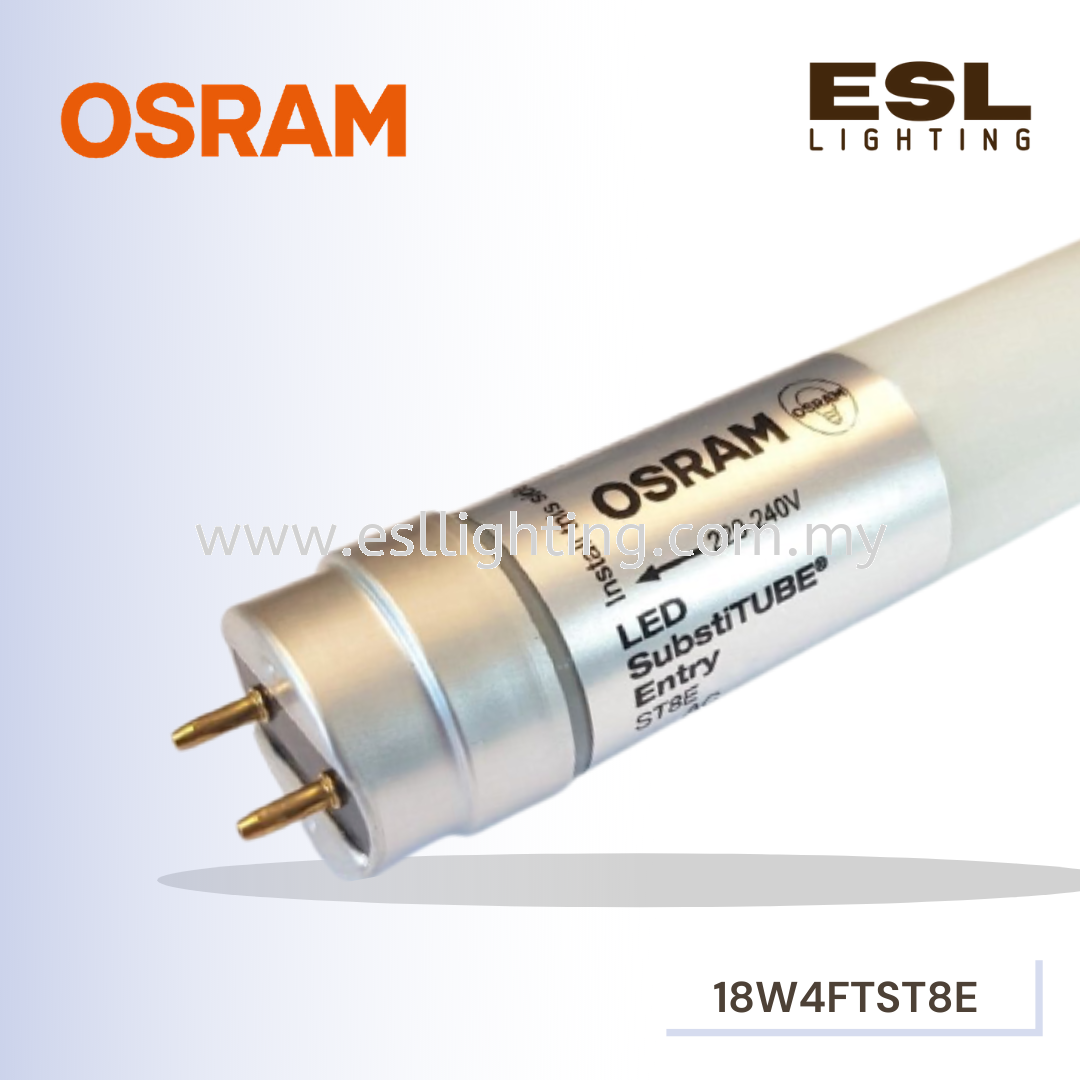 OSRAM LED T8 4FT ST8E 1200mm 18W/865 SubstiTUBE Value T8 TUBE OSRAM  Selangor, Malaysia, Kuala