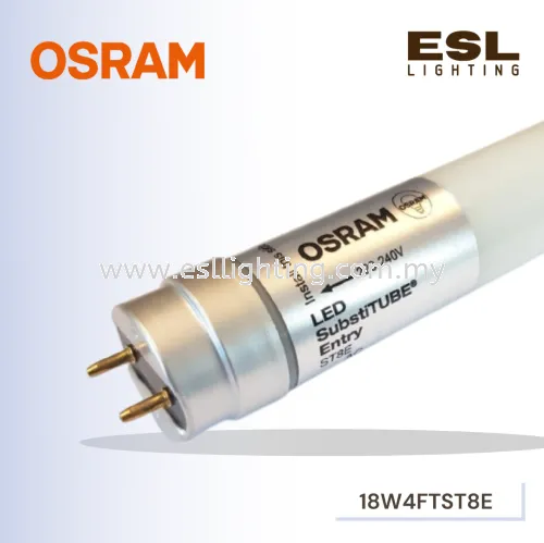 OSRAM LED T8 4FT ST8E 1200mm 18W/865 SubstiTUBE Value 