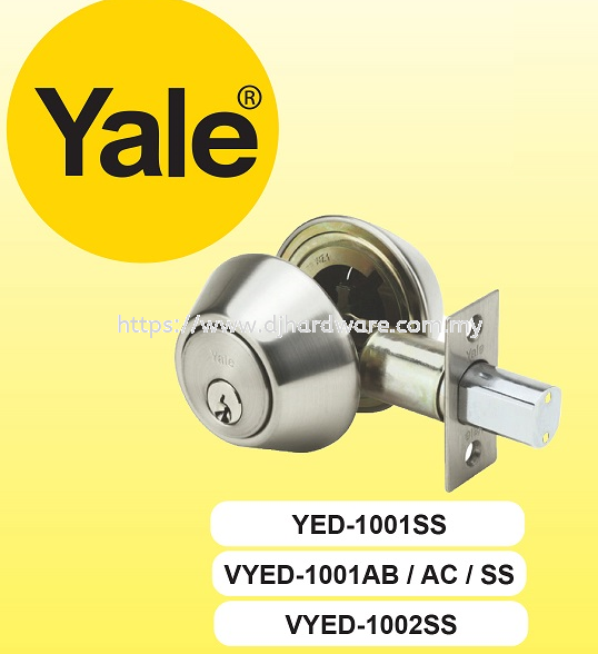 YALE HANDLES & KNOBS NEW ESSENTIAL RANGE YED 1001SS (WS) HANDLES & KNOBS HARDWARE TOOLS Selangor, Malaysia, Kuala Lumpur (KL), Sungai Buloh Supplier, Suppliers, Supply, Supplies | DJ Hardware Trading (M) Sdn Bhd