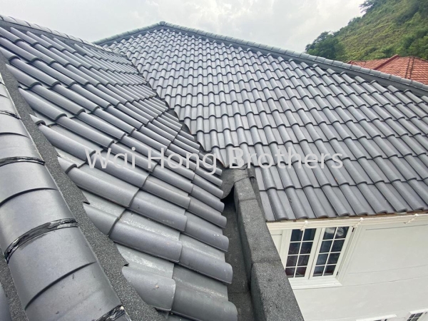 Concrete Roof Tiles Supply And Install  Roof repair Selangor, Malaysia, Johor Bahru (JB), Kuala Lumpur (KL), Perak, Penang Services, Contractor, Specialist | Wai Hong Brothers Sdn Bhd