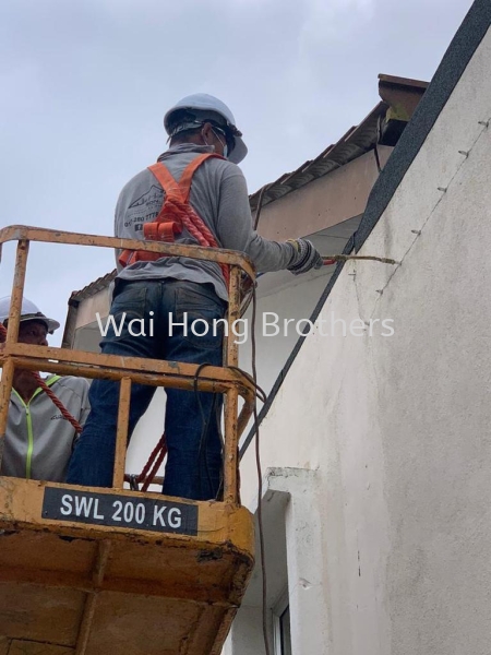 External Wall Cracking Leaking Solutions Wall Cracking Repairs Pu Injection And Polyurethane Coat Selangor, Malaysia, Johor Bahru (JB), Kuala Lumpur (KL), Perak, Penang Services, Contractor, Specialist | Wai Hong Brothers Sdn Bhd