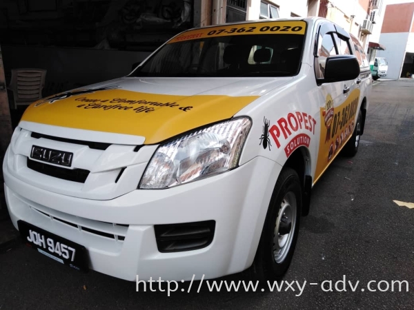 PROPEST SOLUTION Car Sticker Car Sticker(3) Johor Bahru (JB), Malaysia Advertising, Printing, Signboard,  Design | Xuan Yao Advertising Sdn Bhd