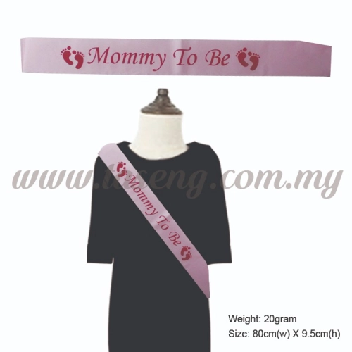 Sash - Mommy To Be - Pink (P-AC-SAMTB-P)