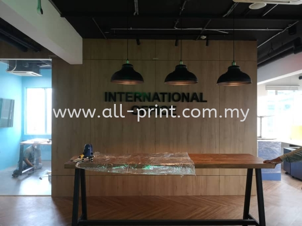 international office - 3D Cut Out Pvc Foam Board Lettering Signage  3D Cut Out Pvc Foam Board Lettering Signage  Signboard Selangor, Malaysia, Kuala Lumpur (KL), Shah Alam Manufacturer, Supplier, Supply, Supplies | ALL PRINT INDUSTRIES