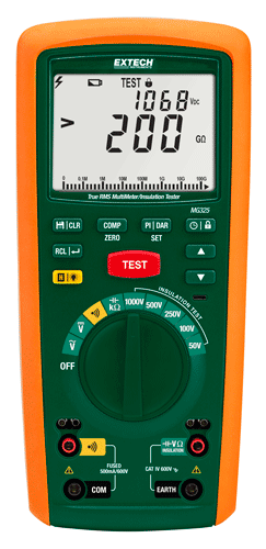 Megohmeters - Extech MG325 Megohmeters / Insulation Testers Extech Test and Measuring Instruments Malaysia, Selangor, Kuala Lumpur (KL), Kajang Manufacturer, Supplier, Supply, Supplies | United Integration Technology Sdn Bhd