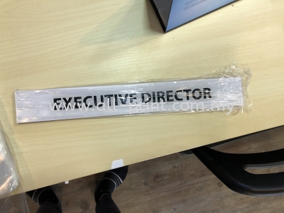 Executive director - acrylic + sticker 