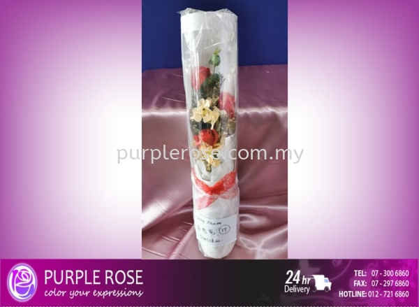 Soap Flower Bouquet Set 42 Soap Flower Bouquet Johor Bahru (JB), Malaysia, Singapore Supply, Supplier, Delivery | Purple Rose Florist & Gifts