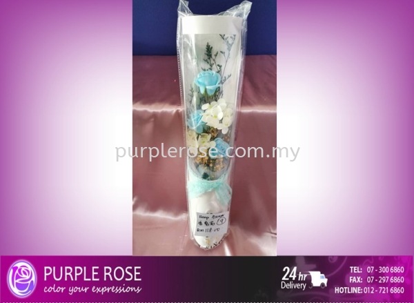 Soap Flower Bouquet Set 36 Soap Flower Bouquet Johor Bahru (JB), Malaysia, Singapore Supply, Supplier, Delivery | Purple Rose Florist & Gifts